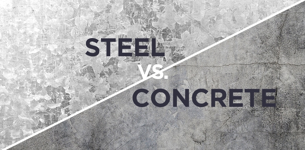 steel vs concrete image