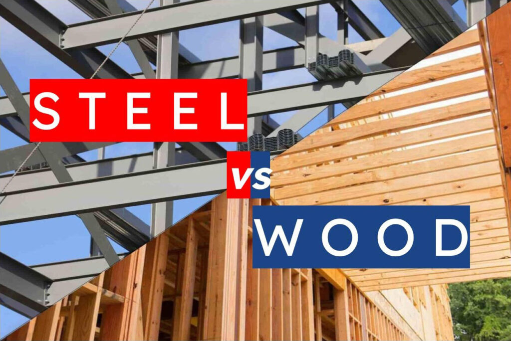 steel vs wood image